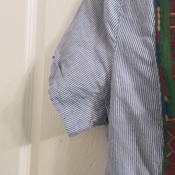 American Eagle Outfitters EUC Top Blouse ShirtS/P Embroidery Boho.Spring… - Picture 5 of 8